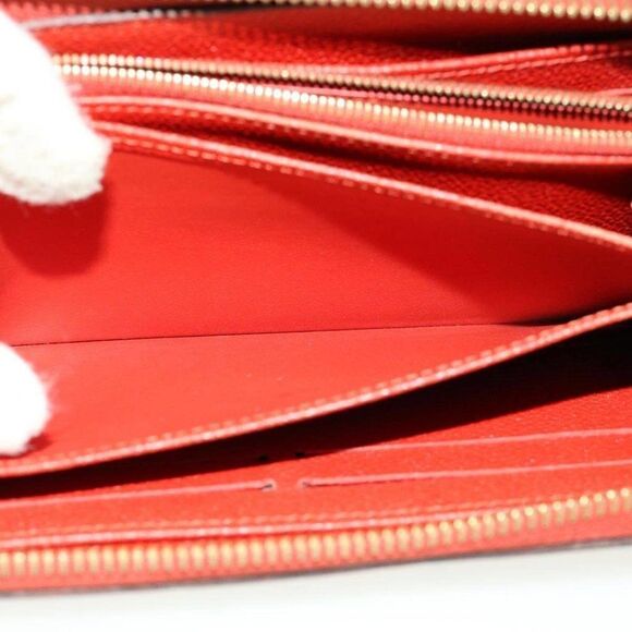 LOUIS VUITTON Monogram Empreinte Zippy Wallet Red - Picture 11 of 15